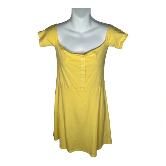 🌻Truly Madly‎ Deeply Golden Yellow Sundress NWT - Picture 2 of 5